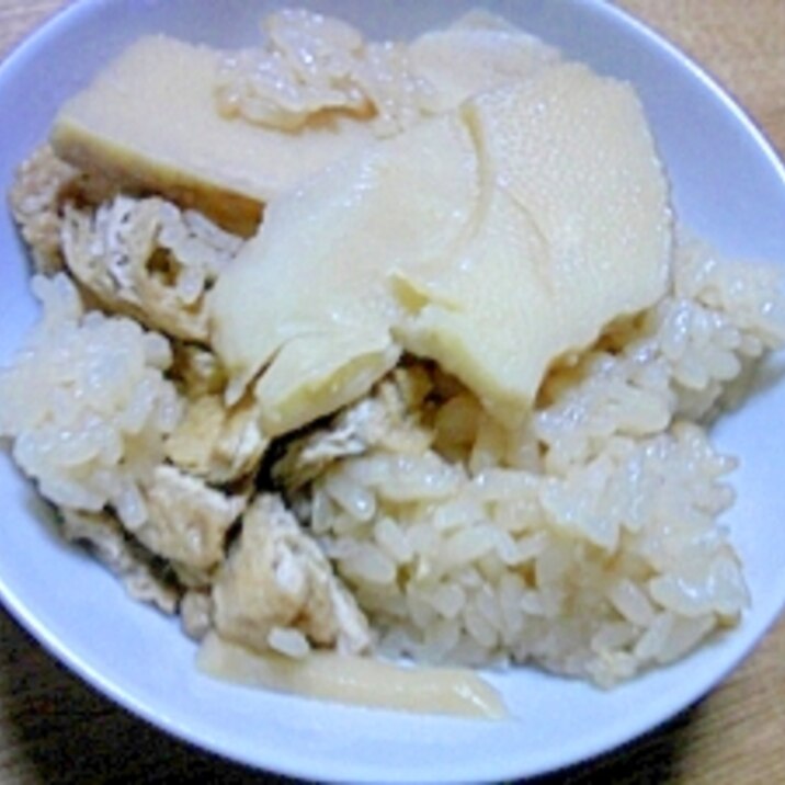 シンプル筍ご飯